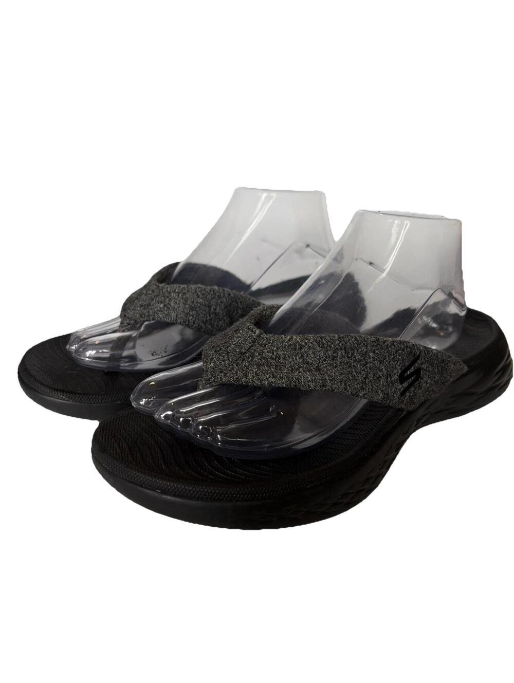 Skechers GOWALK FLIP FLOP Ladies Sandal On-The-Go 600 Goga Mat Machine Wash Sz 9